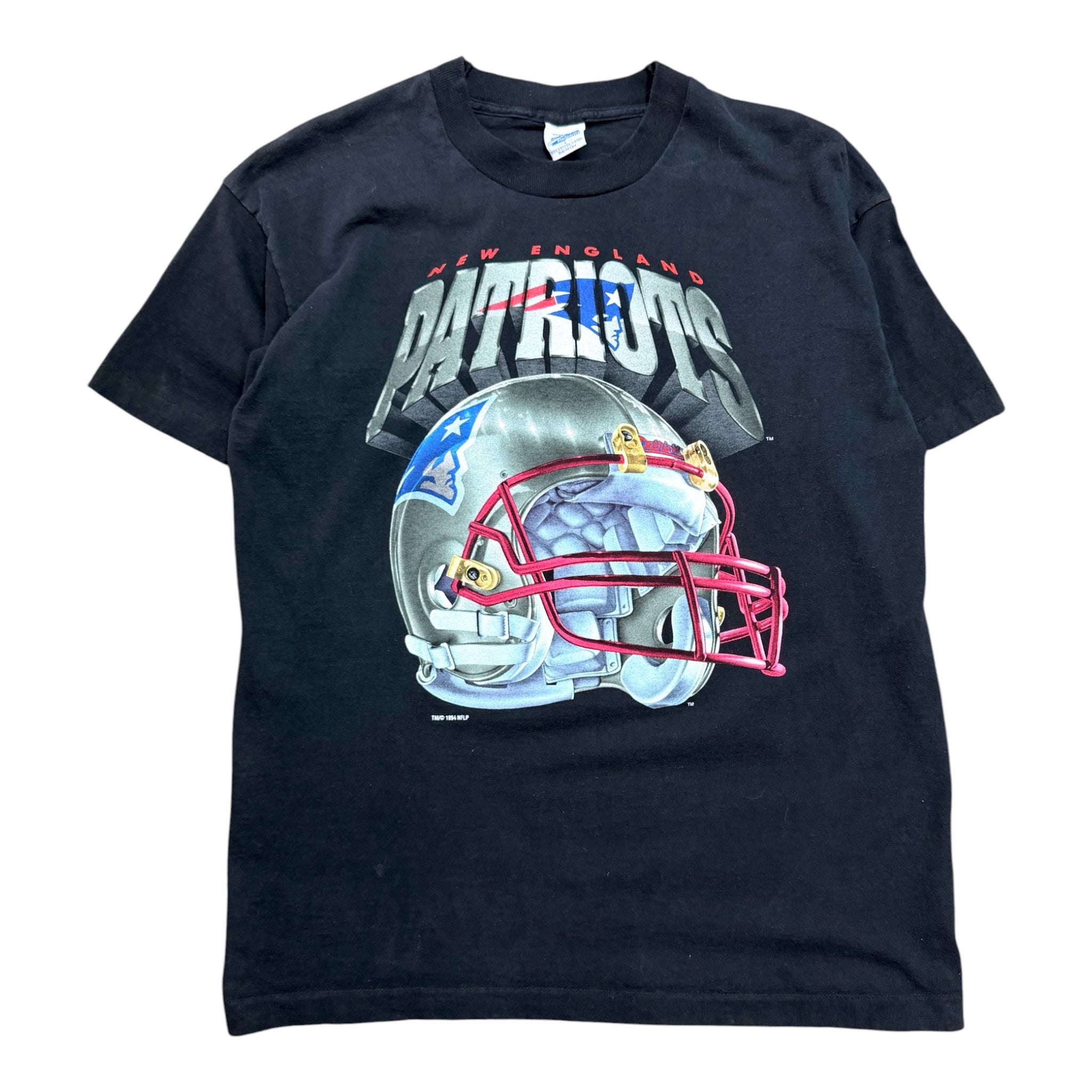 Vintage 1990s New England Patriots Helmet Salem Shirt Large