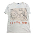 2010 John Lennon & Yoko Revolution Art Shirt Medium