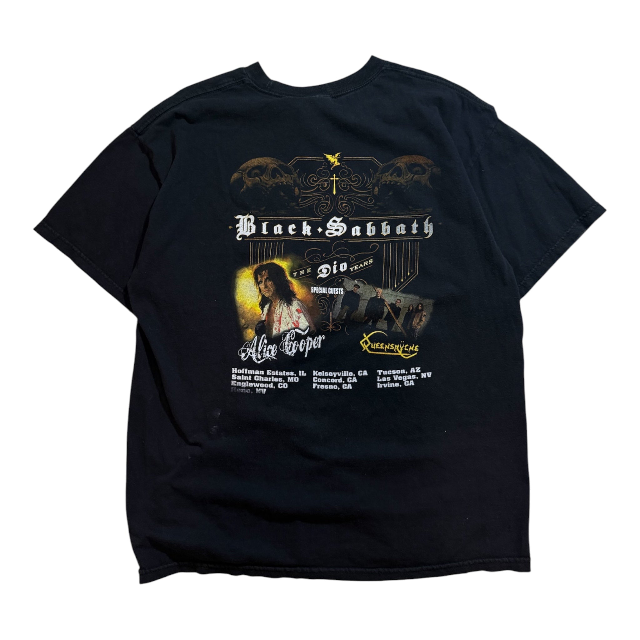 Vintage 2000s Black Sabbath Heaven And Hell Shirt XL